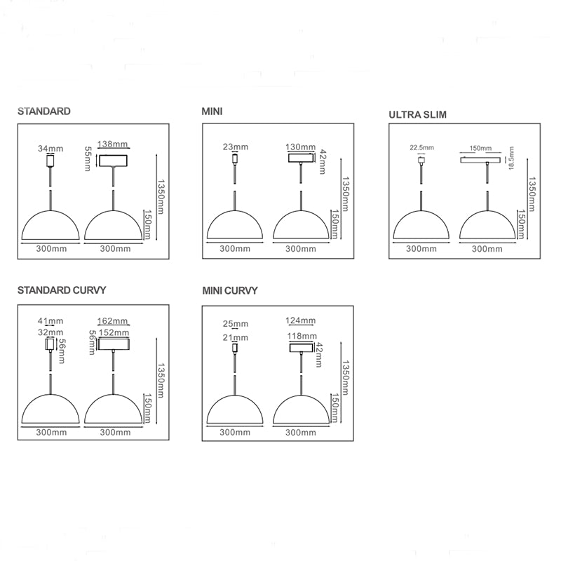 Pendant Zoey-s 27x58 slim