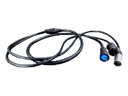 8pin Leader Cable/8pin Y Shape Power+DMX Cable  (IP65 Waterproof) Leader for DOT/REC/TEX(except TEX S)/POT/VIC/PIX