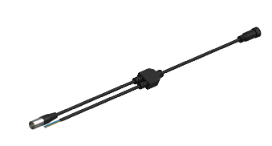 7pin Leader Cable/7pin Y Shape power+DMX Cable for GS-X series (IP65 Waterproof)