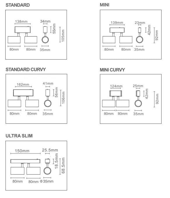 Spot Series 35 27x58mm slim