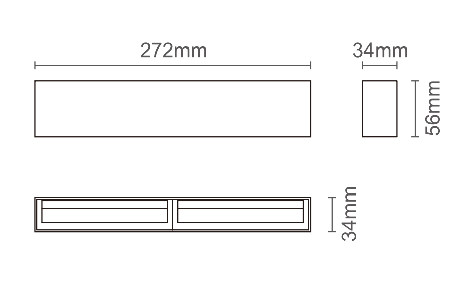 Wall washer series 39mm series